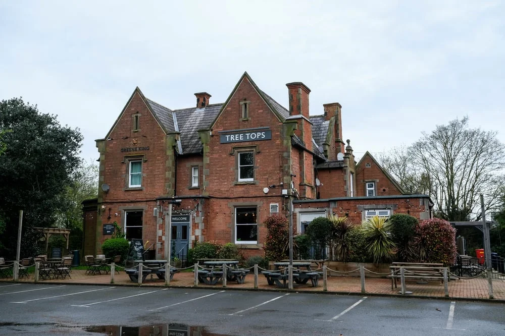 Treetops, Plains Road, Mapperley — the reception venue